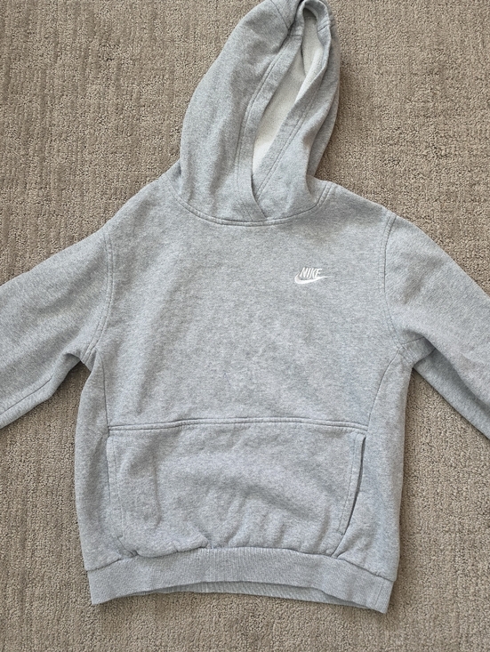 Nike Other - Nike Gray Hooded Sweatshirt Kids